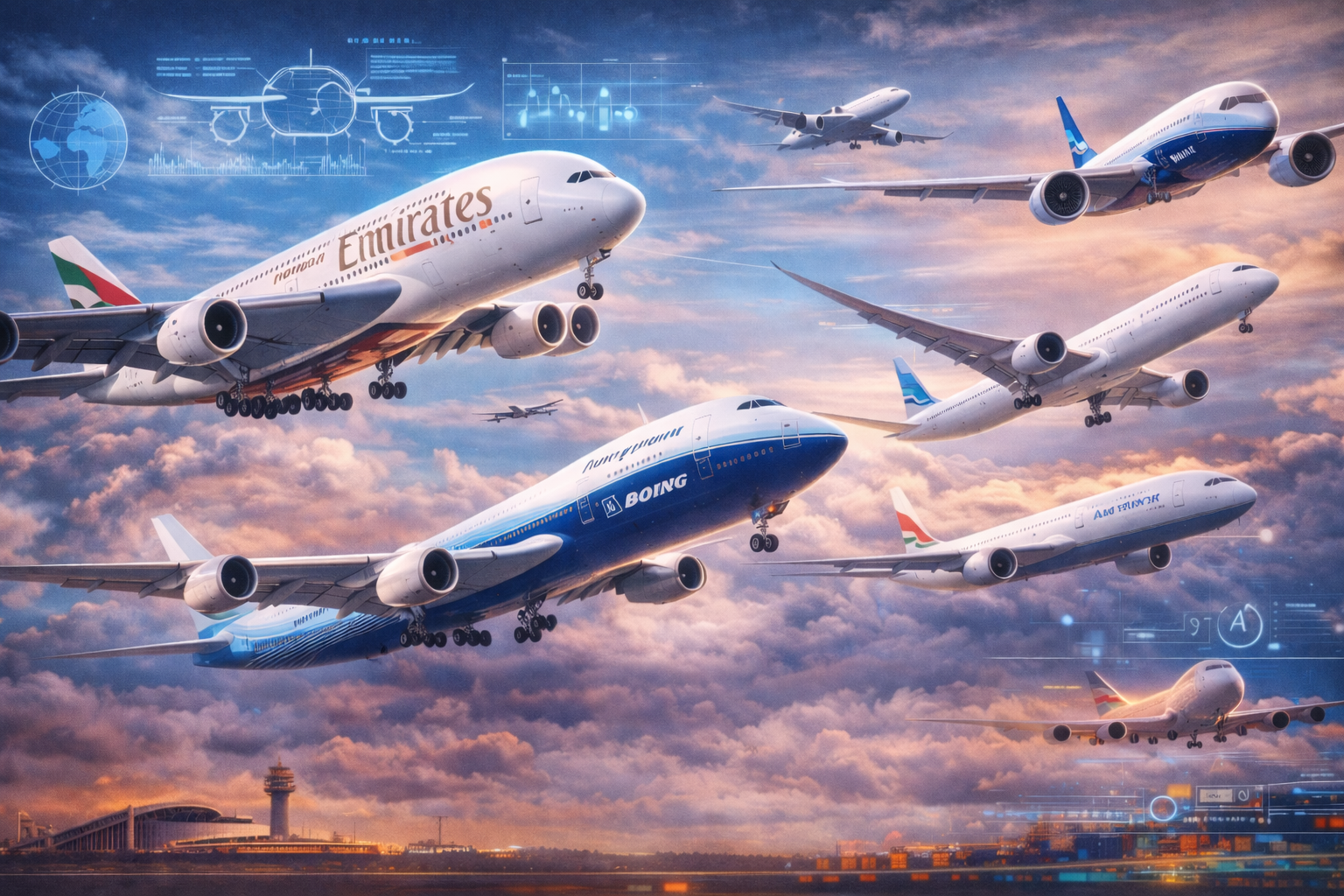 Les plus grands avions de ligne jamais construits – Aeo Aviation