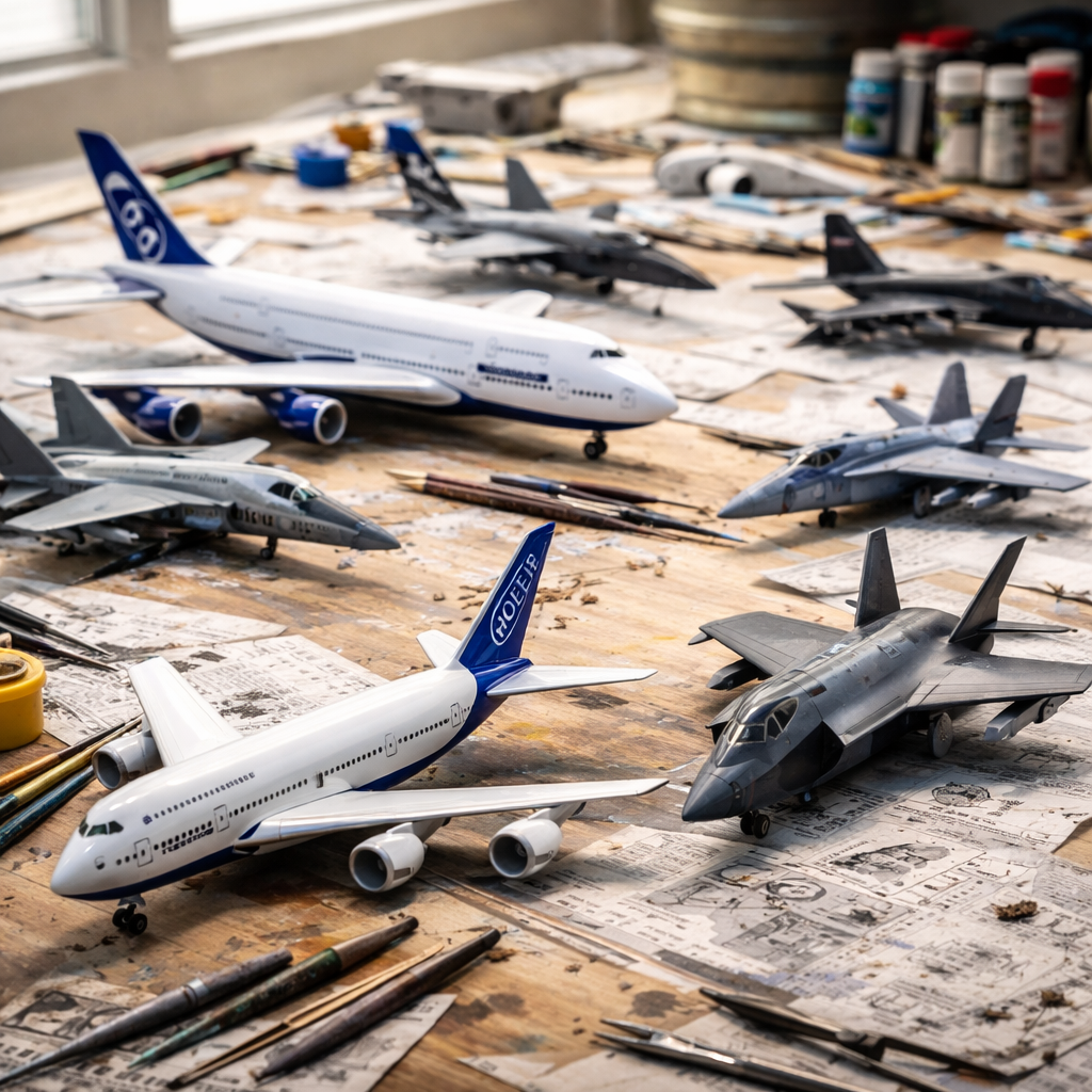 Set de couleurs : maquettes avions contemporains - Revell - Rue des Set de couleurs : maquettes avions contemporains - Revell - Rue des