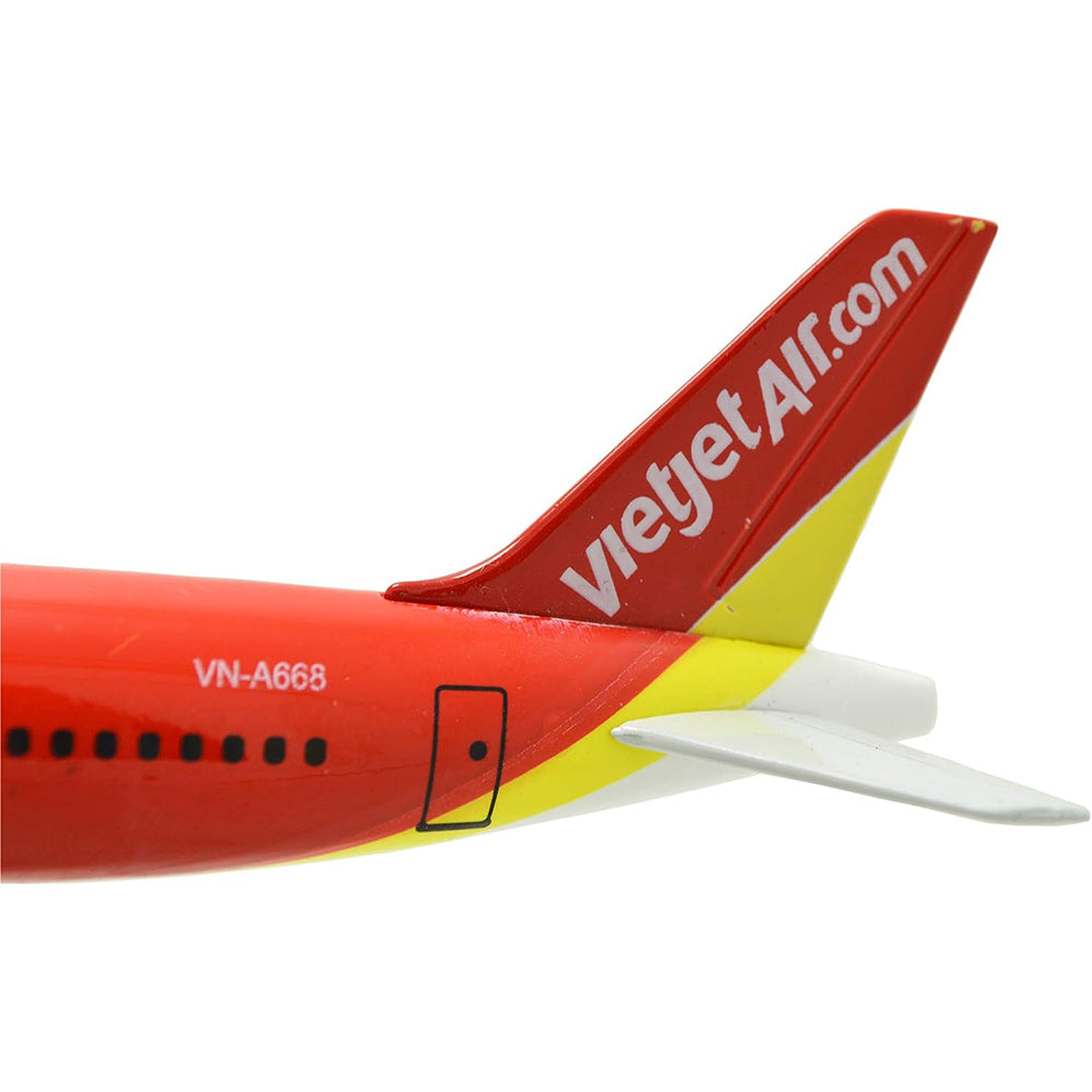 Airbus A320 VietJet Air livree rouge et jaune
