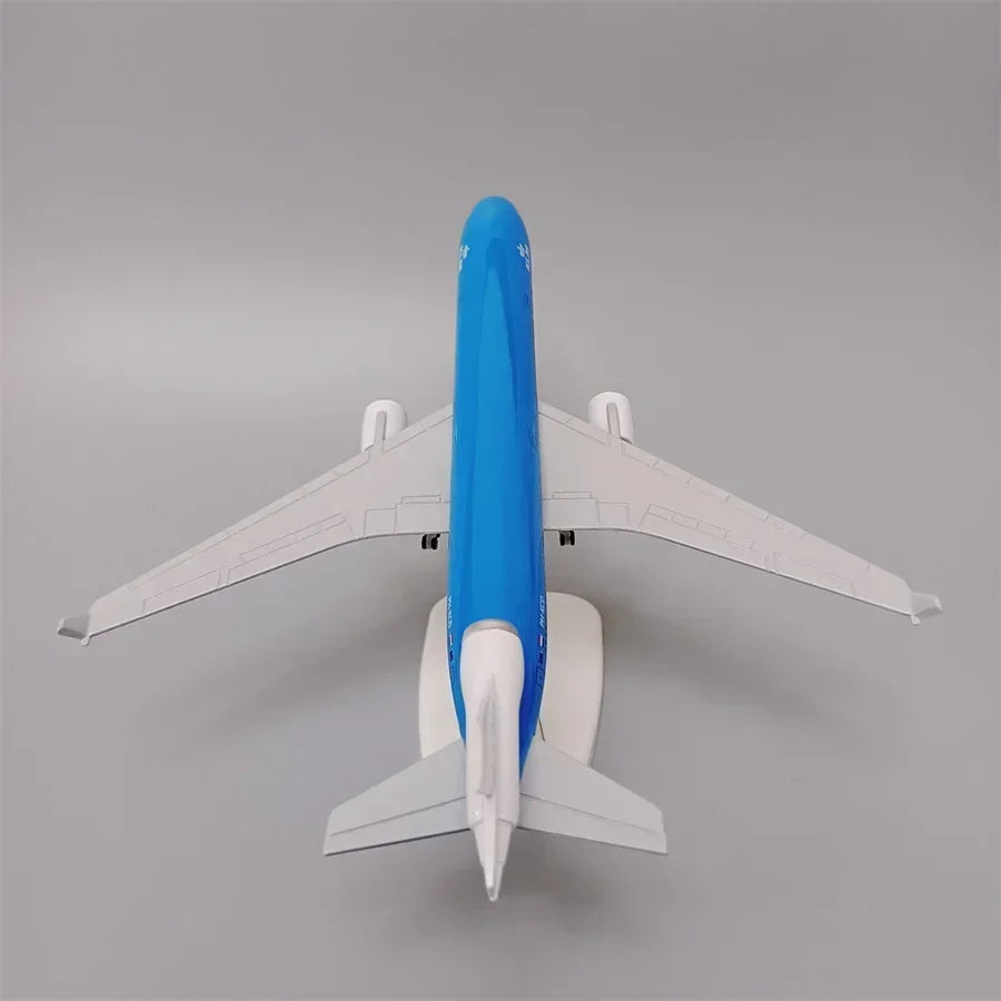 Avion miniature MD-11 KLM bleu ciel