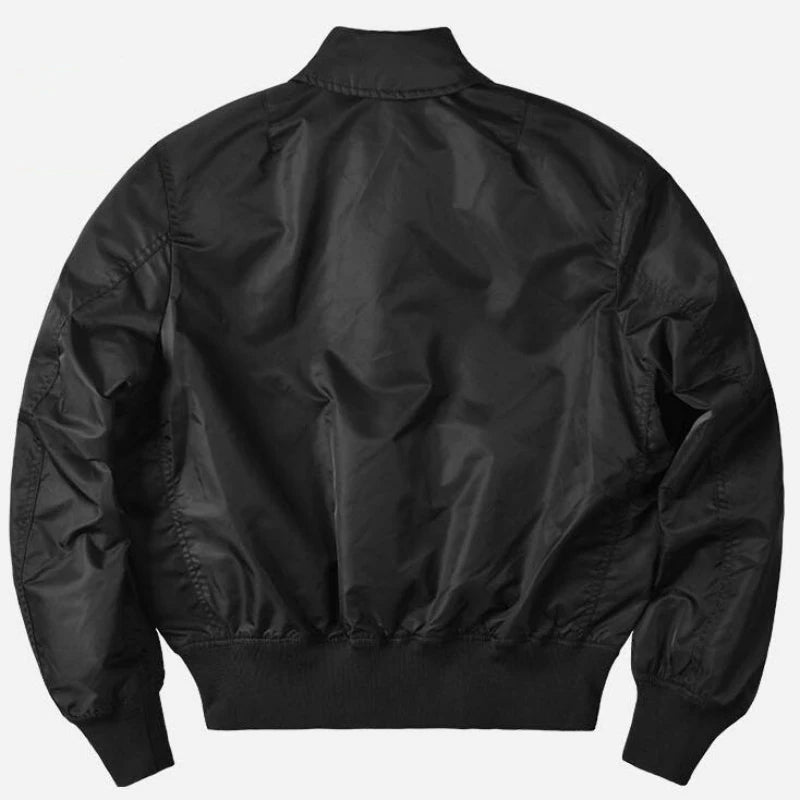 Blouson aviateur elegant noir