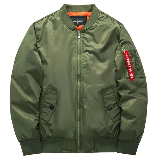 Blouson aviateur militaire vert armee