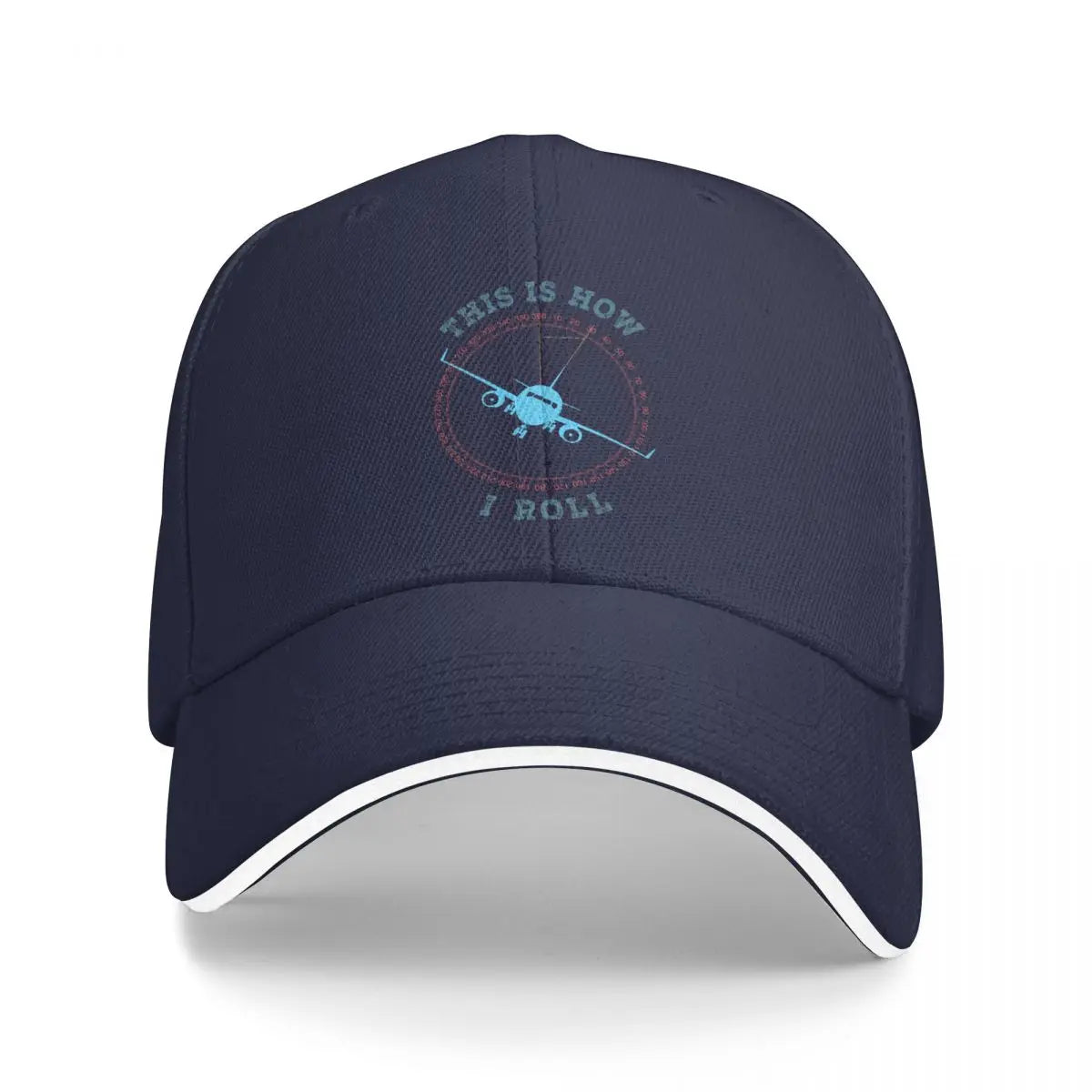 Casquette Aviation This Is How I Roll bleue