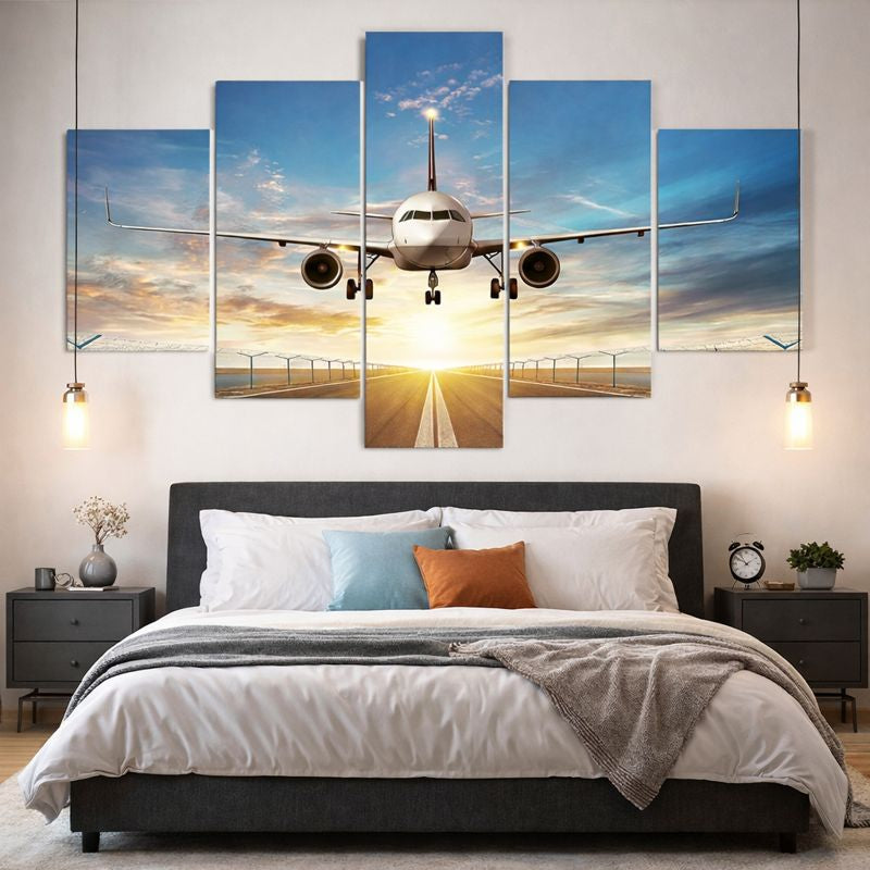 Décoration murale avion de ligne