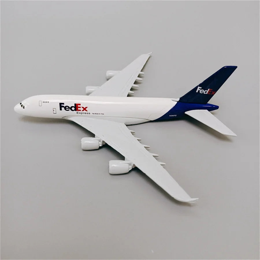 Maquette Airbus A380 Fedex
