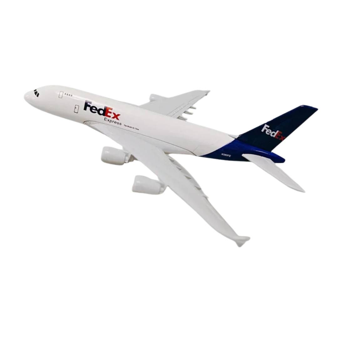 Maquette Airbus A380 Fedex Express