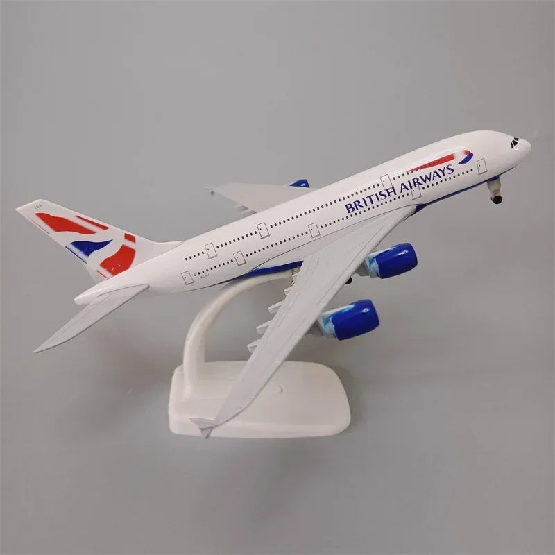 Maquette Métal A380 British Airways 1/250