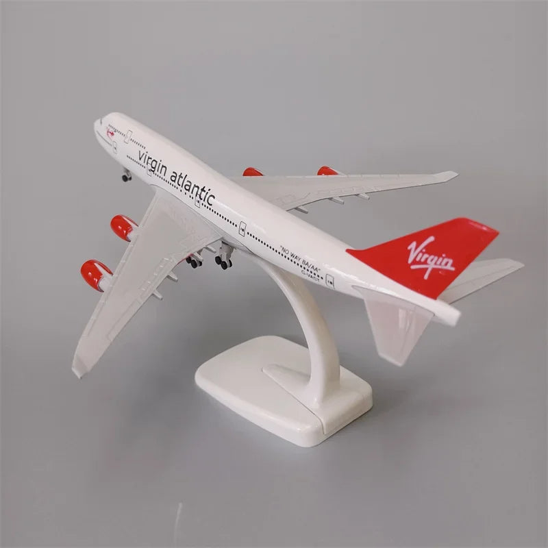 Maquette Métal B747 Virgin Atlantic 1/400