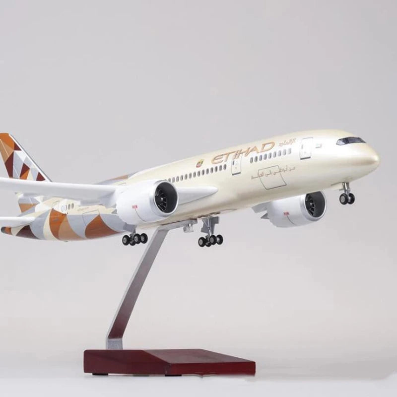 Maquette avion Etihad Airways 787