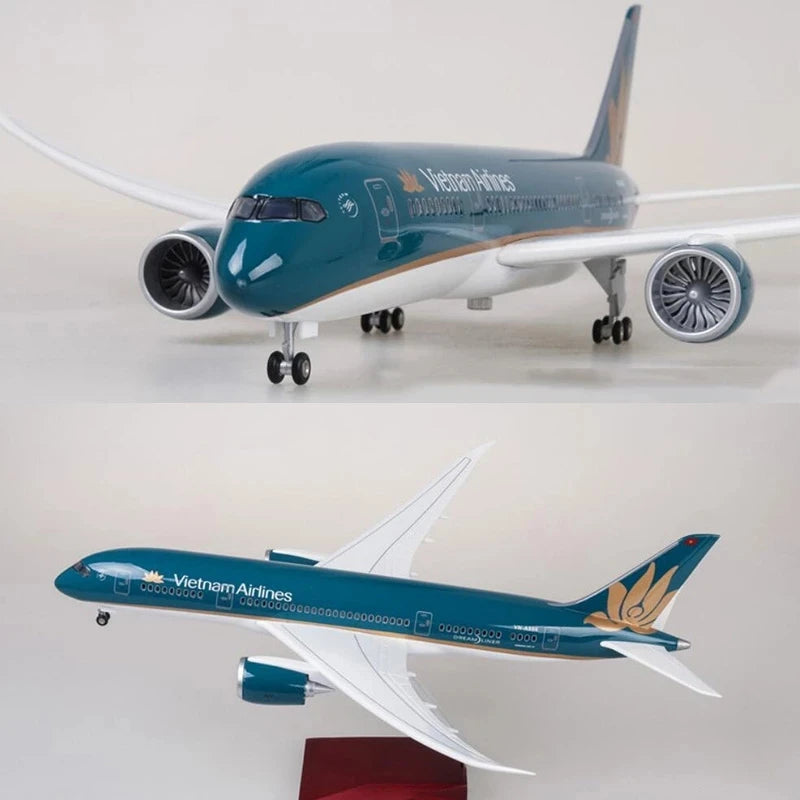 Maquette avion de ligne Boeing 787 Vietnam Airlines