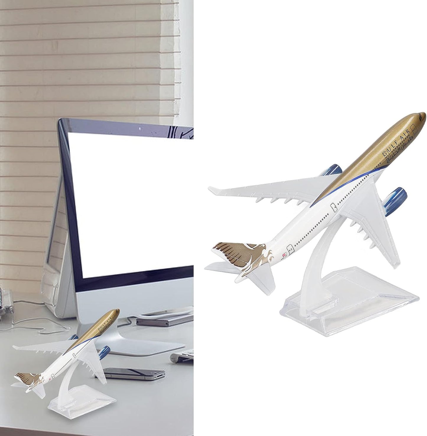 Maquette avion de ligne Gulf Air