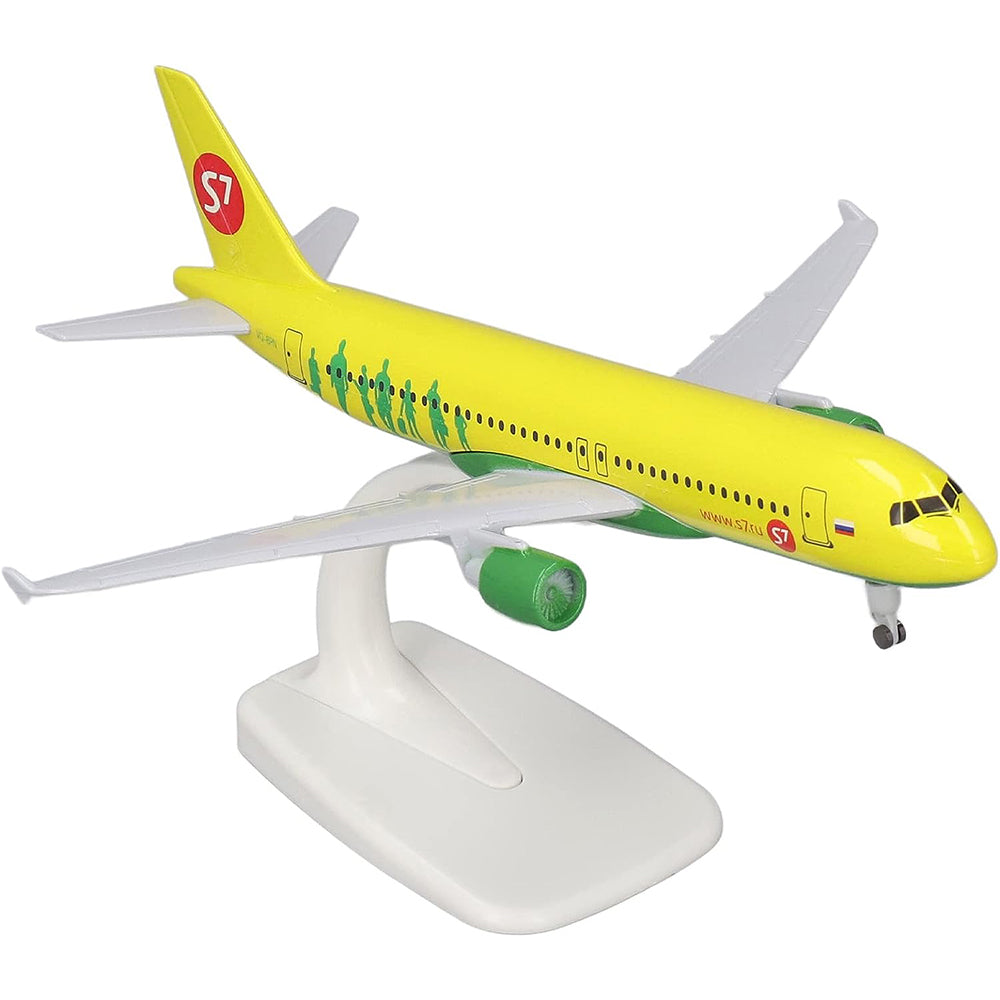Modele reduit A320 S7 Airlines vert