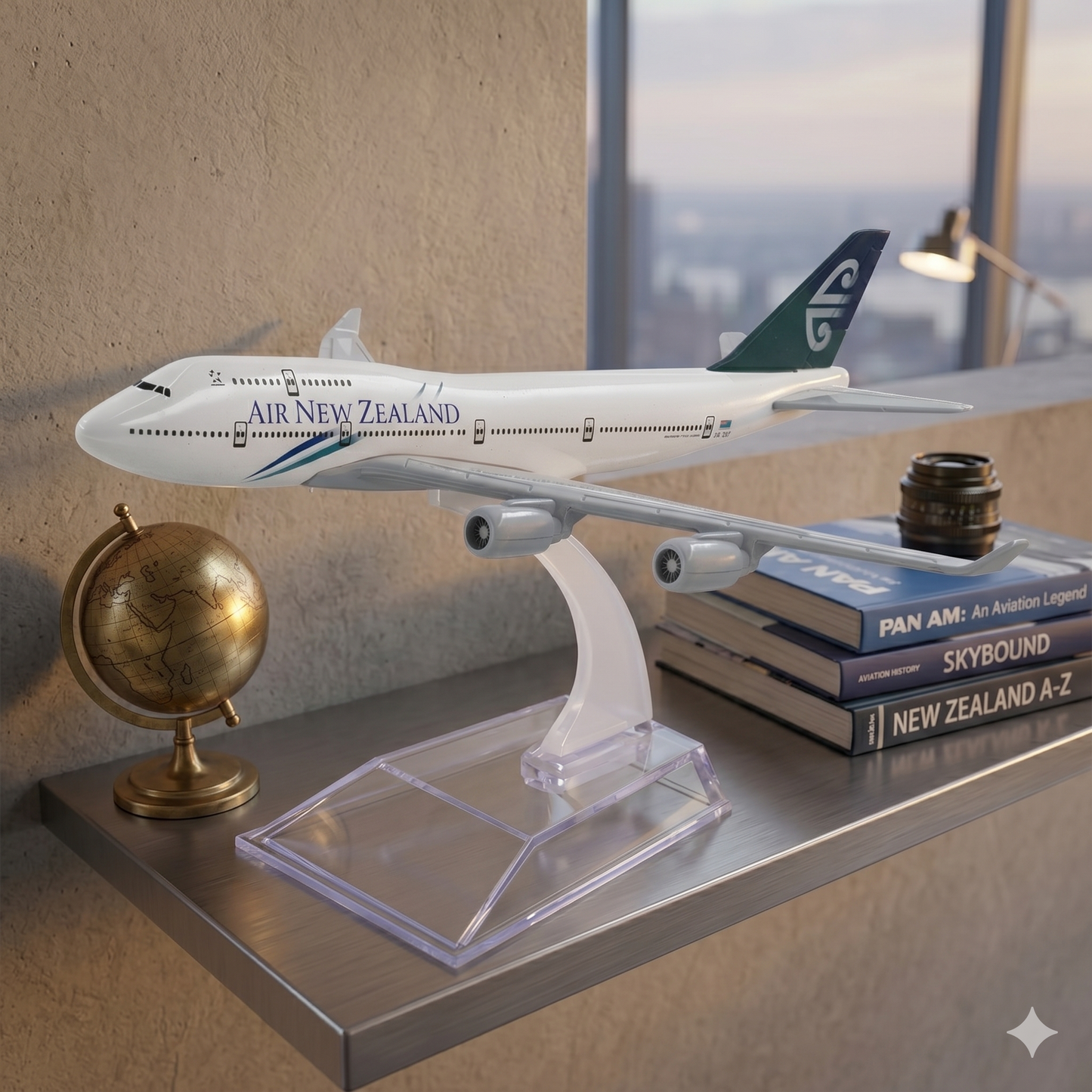 maquette 747 air new zealand détaillée