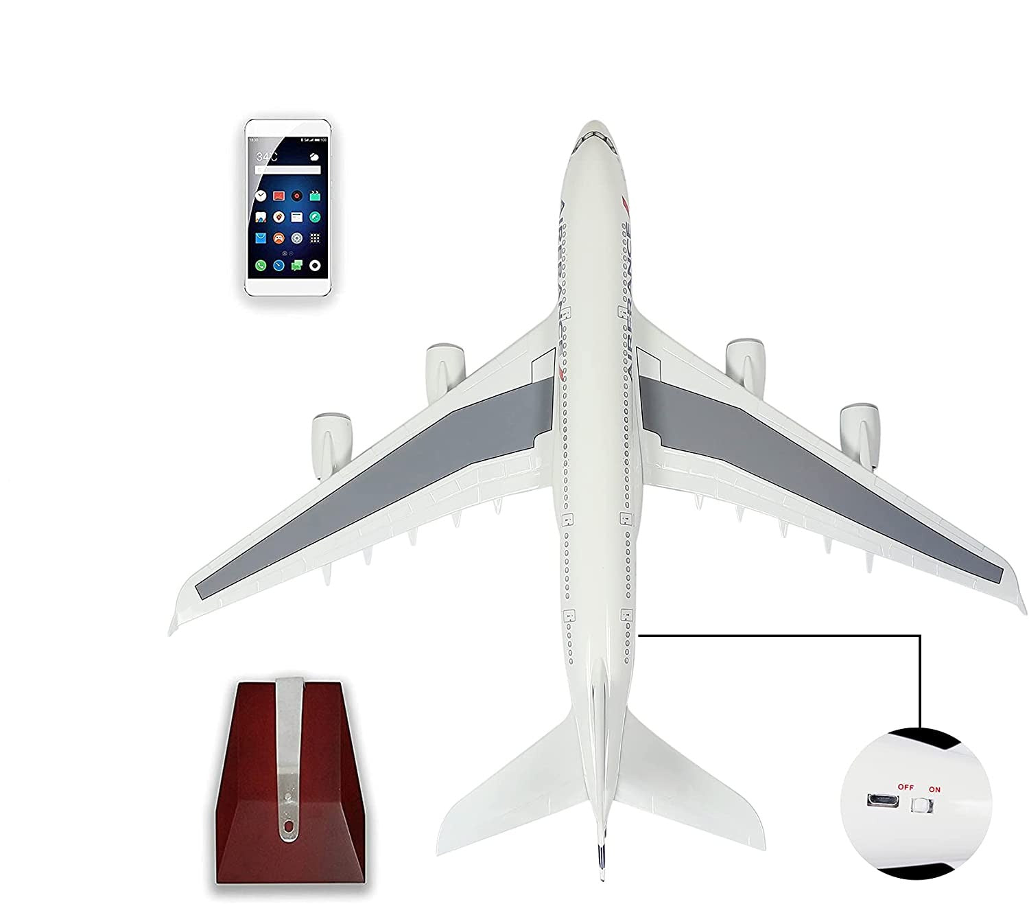 maquette a380 air france