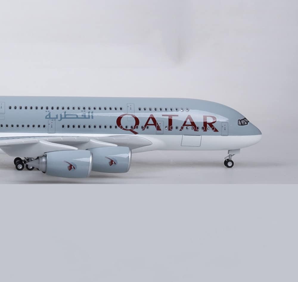 Maquette d’avion de collection A380 Qatar Airways à l’échelle