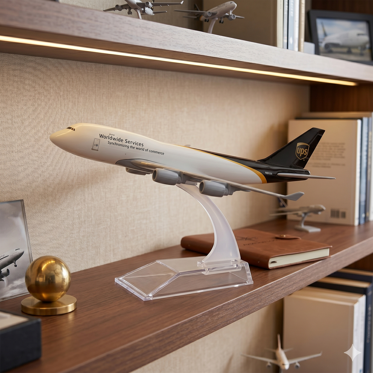 maquette avion ups