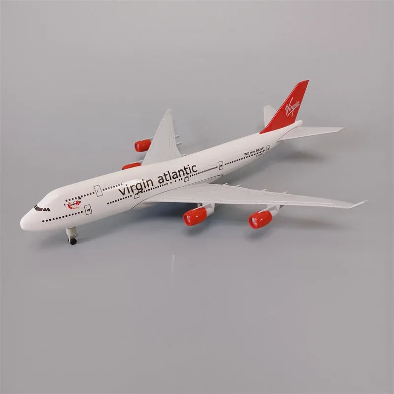 Maquette Métal B747 Virgin Atlantic 1/400