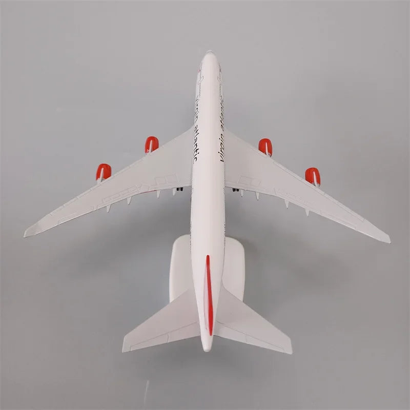 Maquette Métal B747 Virgin Atlantic 1/400