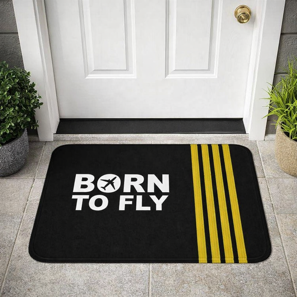 tapis born to fly avion
