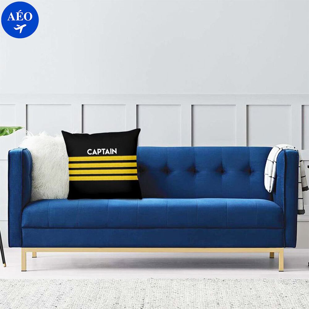 Coussin avion motif cockpit