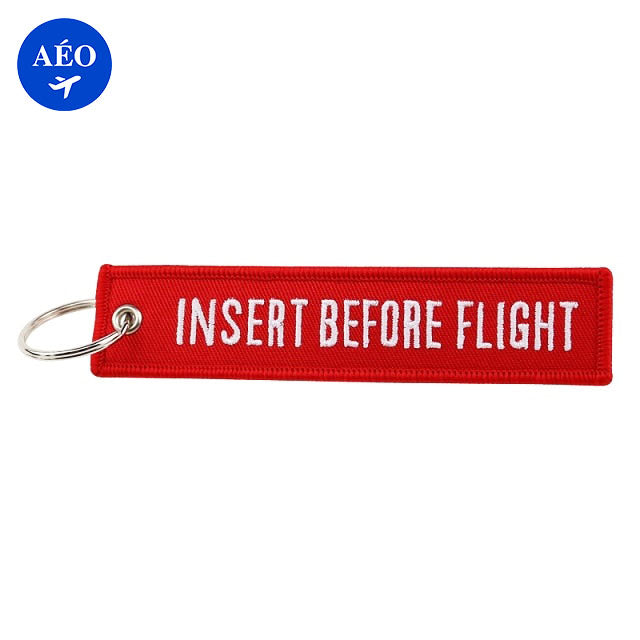 Aéo - Porte Clés Flammes Aviation