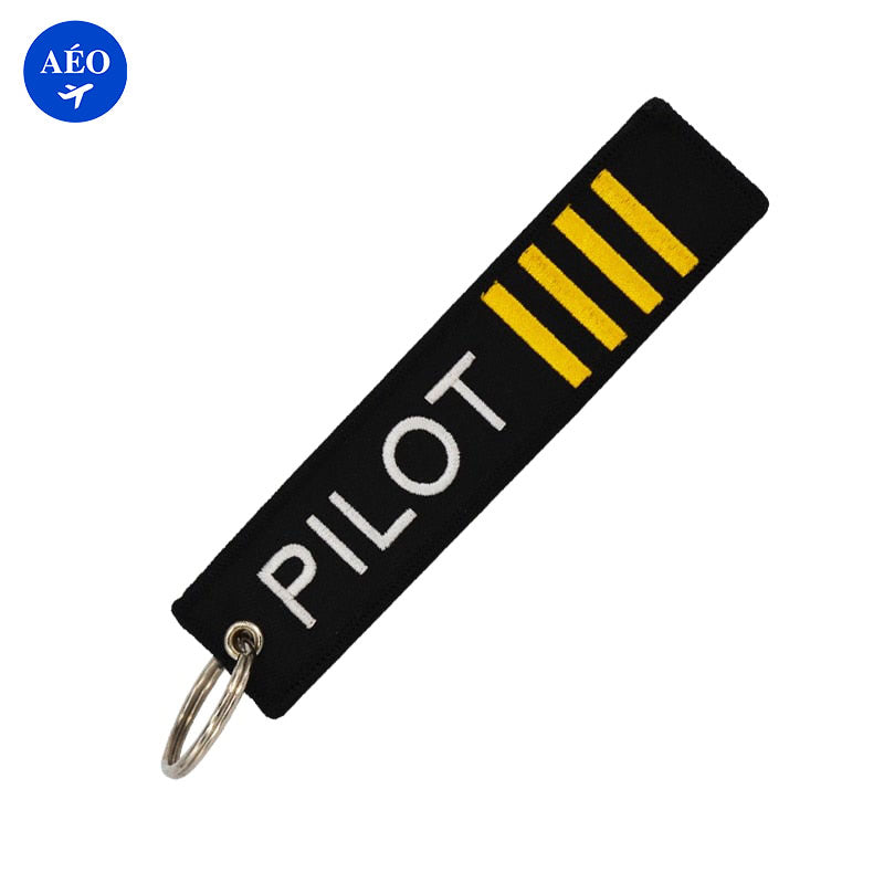 Aéo - Porte Clés Flammes Aviation