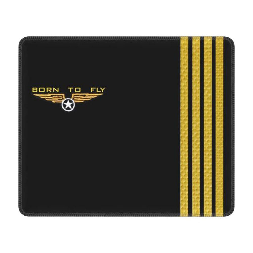 Aéo - Tapis De Souris Aviation Born To Fly
