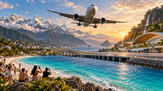 Les aéroports les plus incroyables du monde : 12 lieux hors du commun