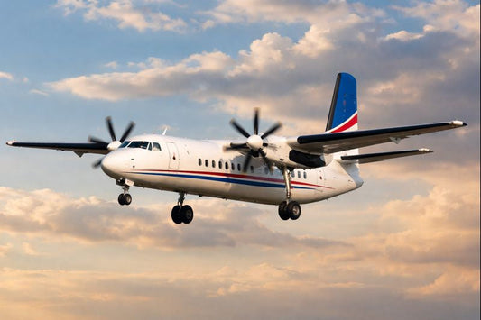 L’histoire du Fokker F50 : le dernier turbopropulseur emblématique de Fokker