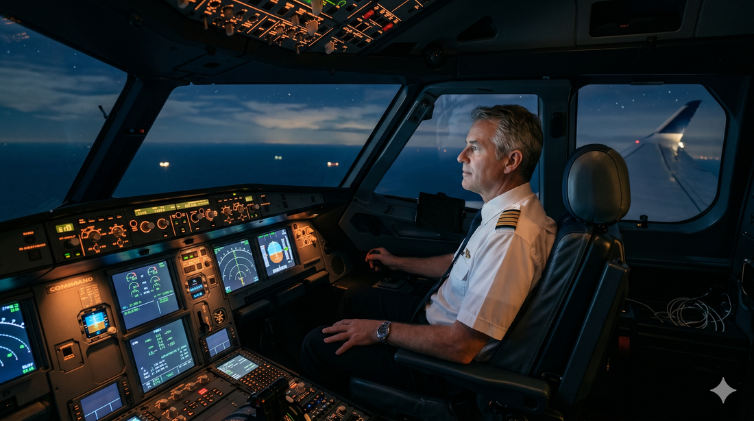 La solitude du cockpit long-courrier : ce que vivent vraiment les pilotes pendant des heures au-dessus des océans