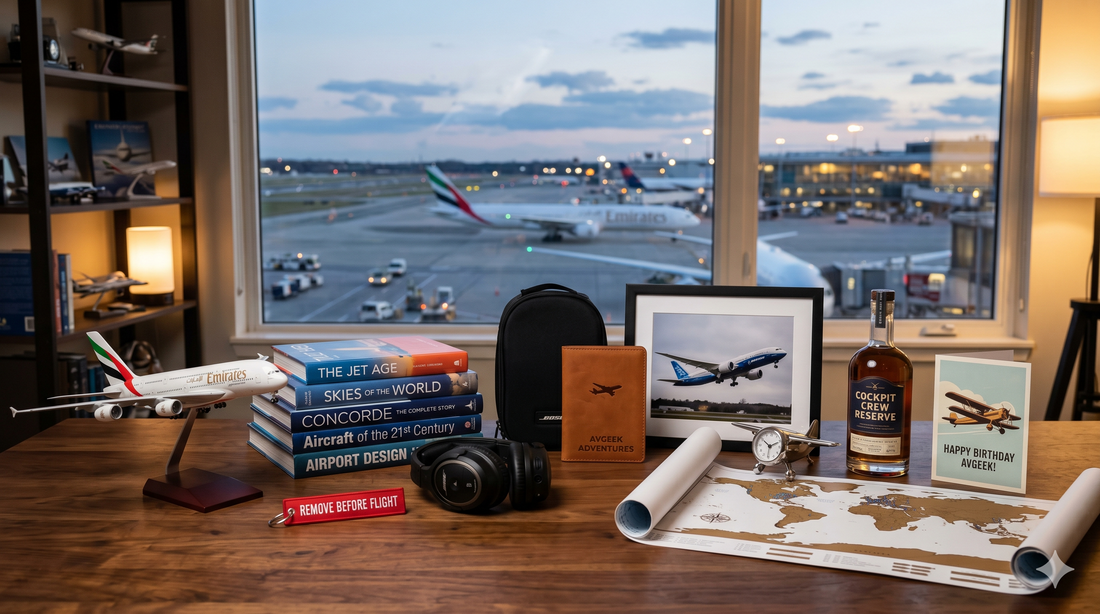 Idées de cadeaux d’anniversaire pour un avgeek