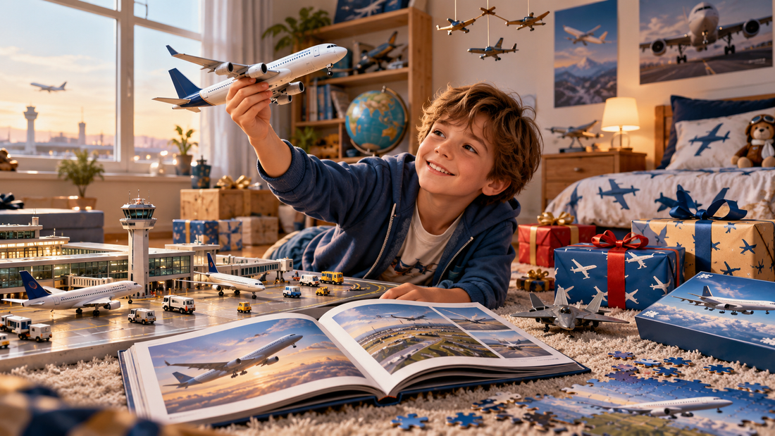 Les meilleurs cadeaux pour un enfant passionné d'avions