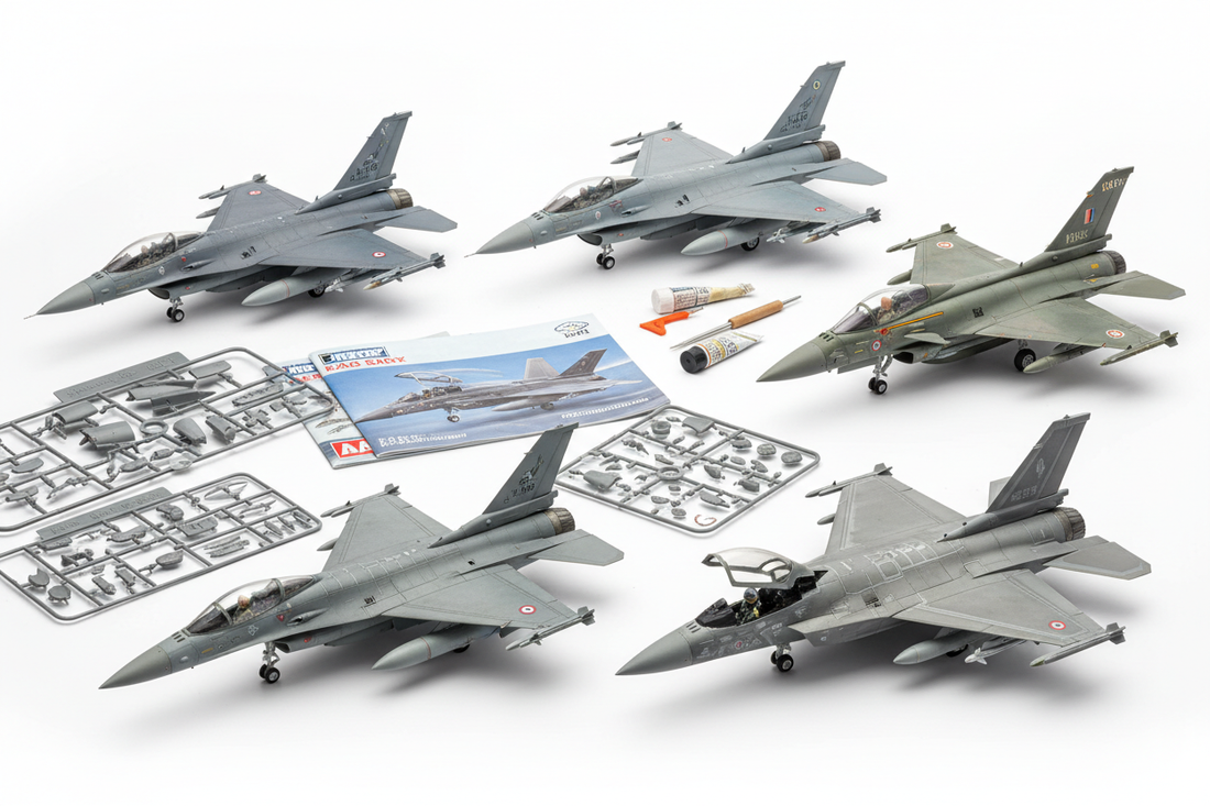 Les meilleures maquettes d’avions de chasse pour débutants