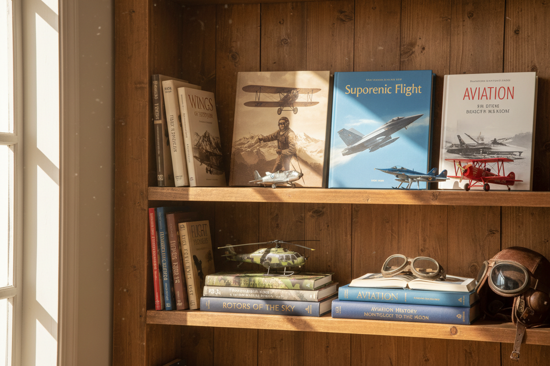 Les meilleurs livres à offrir aux passionnés d’aviation