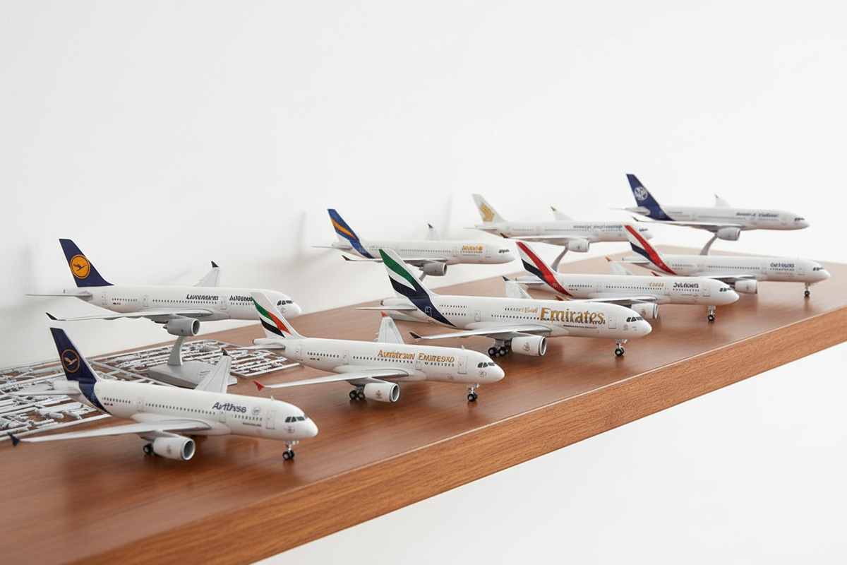 Maquette avion A330-200 Corsair AC avec socle - métal 1/400e – ONEBIRD Maquette avion A330-200 Corsair AC avec socle - métal 1/400e – ONEBIRD