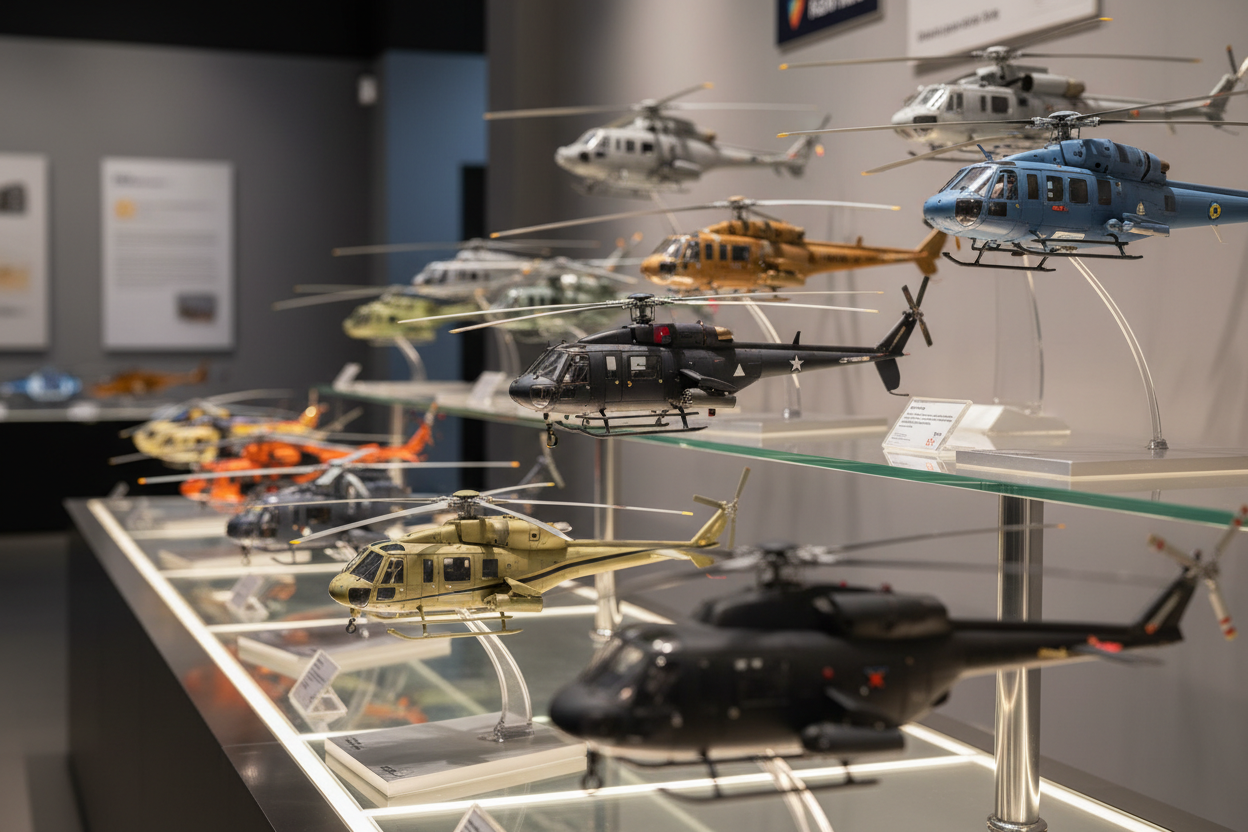 Maquettes Hélicoptères, maquette collection aviation