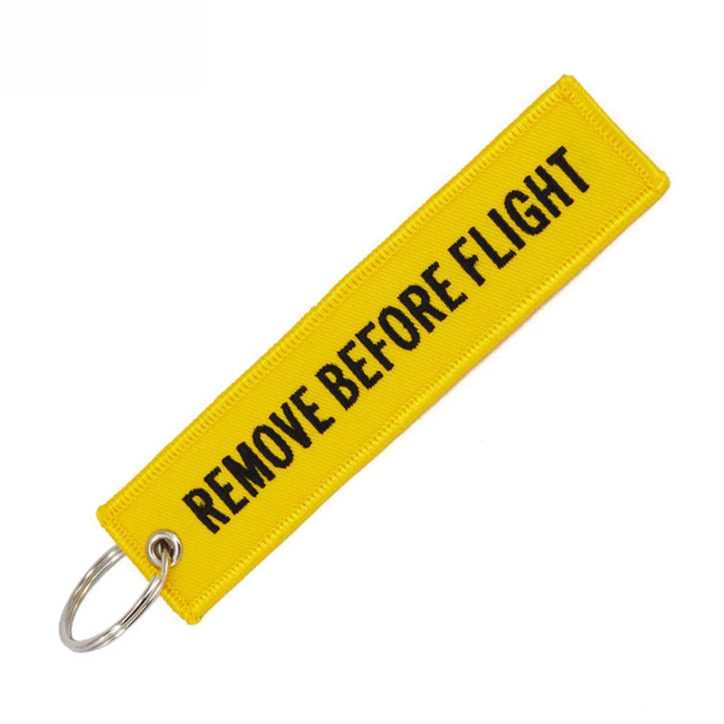 Aéo - Porte Flamme Remove Before Flight Jaune