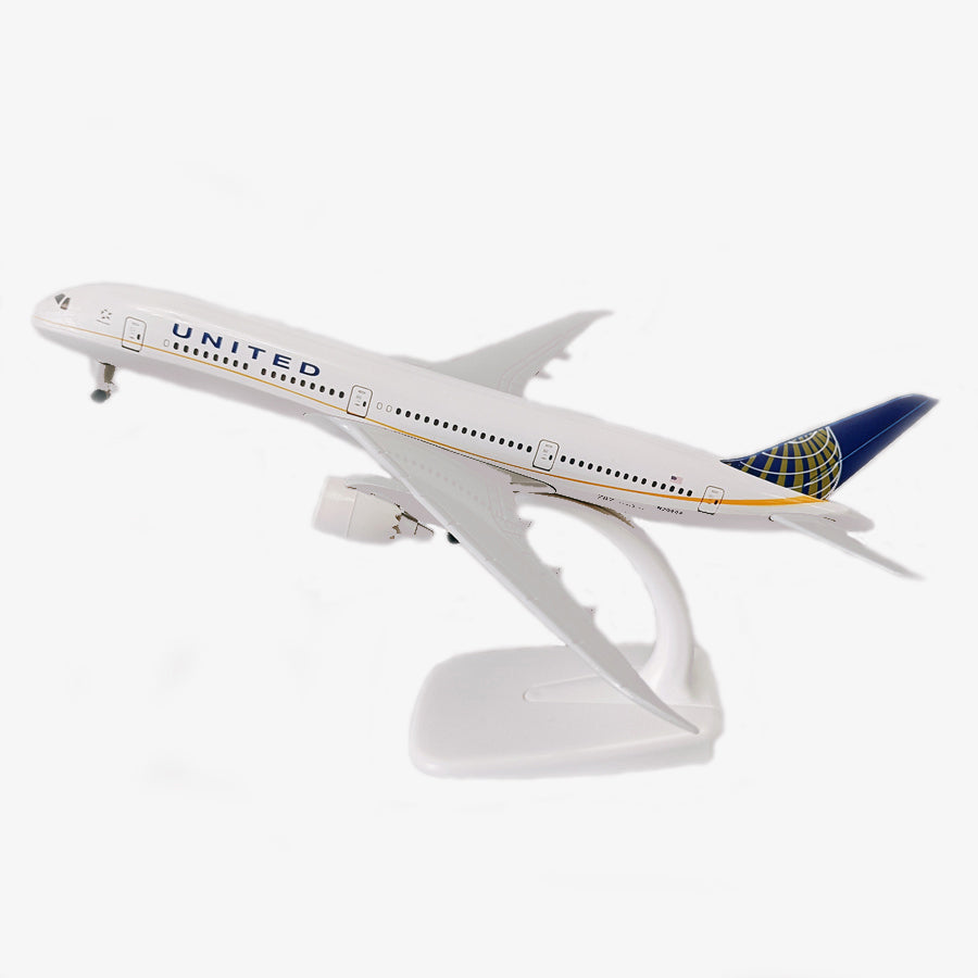 Aéo - Maquette Boeing B787 United 1/250