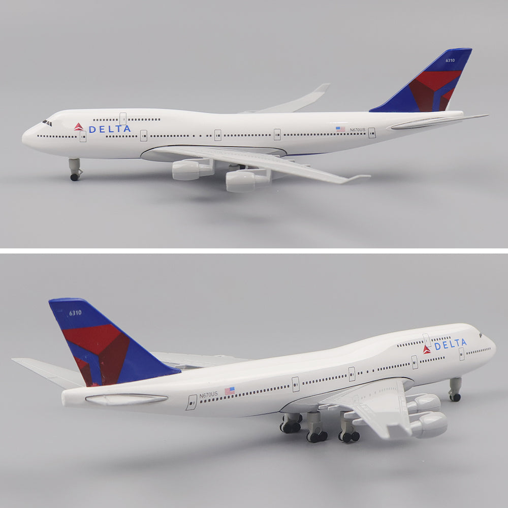 Aéo - Maquette Boeing B747 Delta 1/250