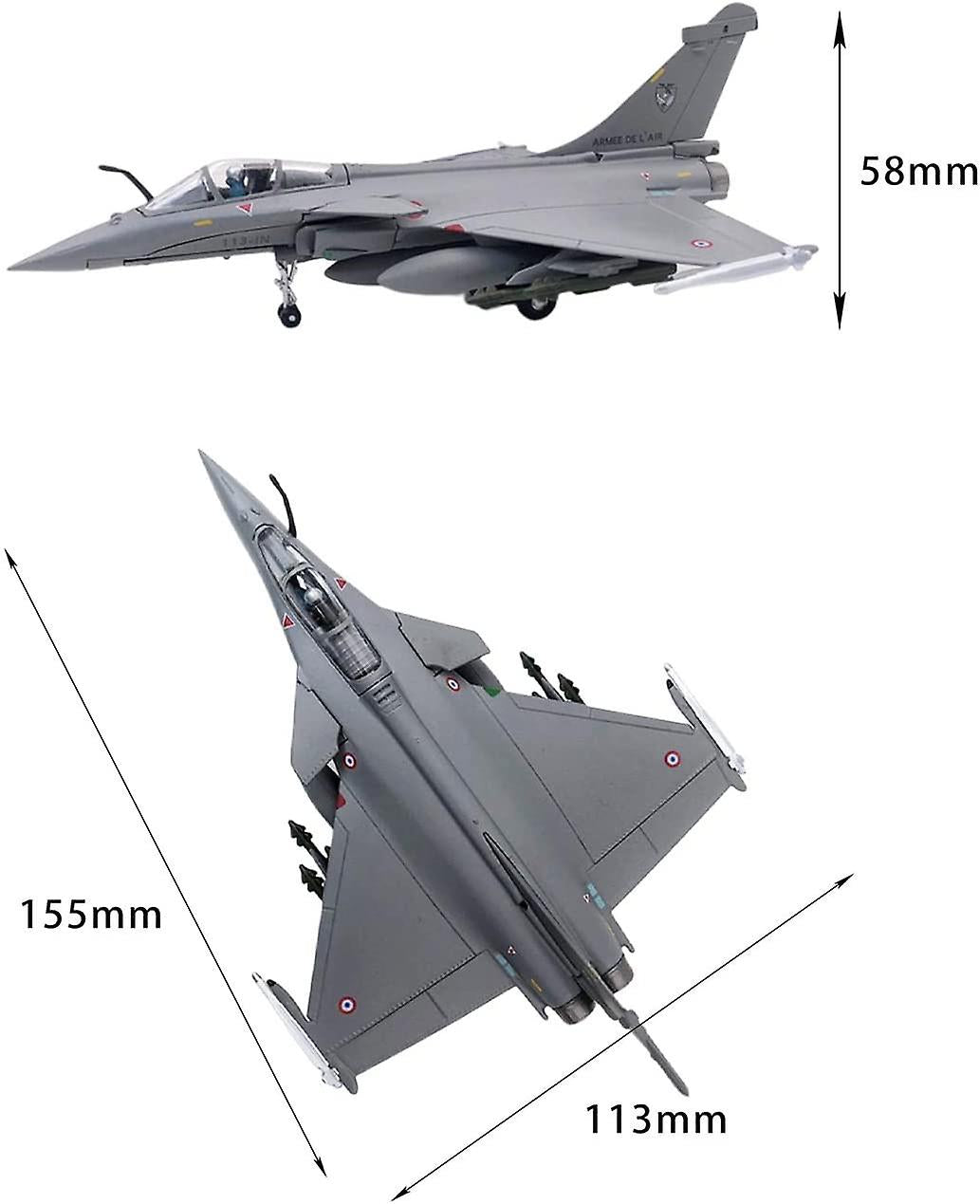 Aéo - Maquette Rafale 1/100