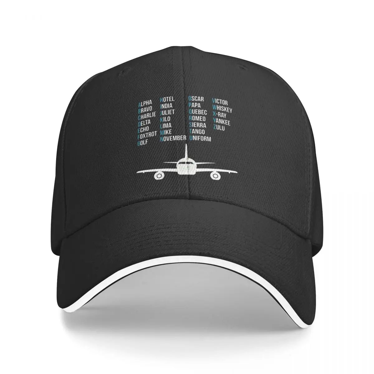 Casquette Aviation Alphabet Phonétique