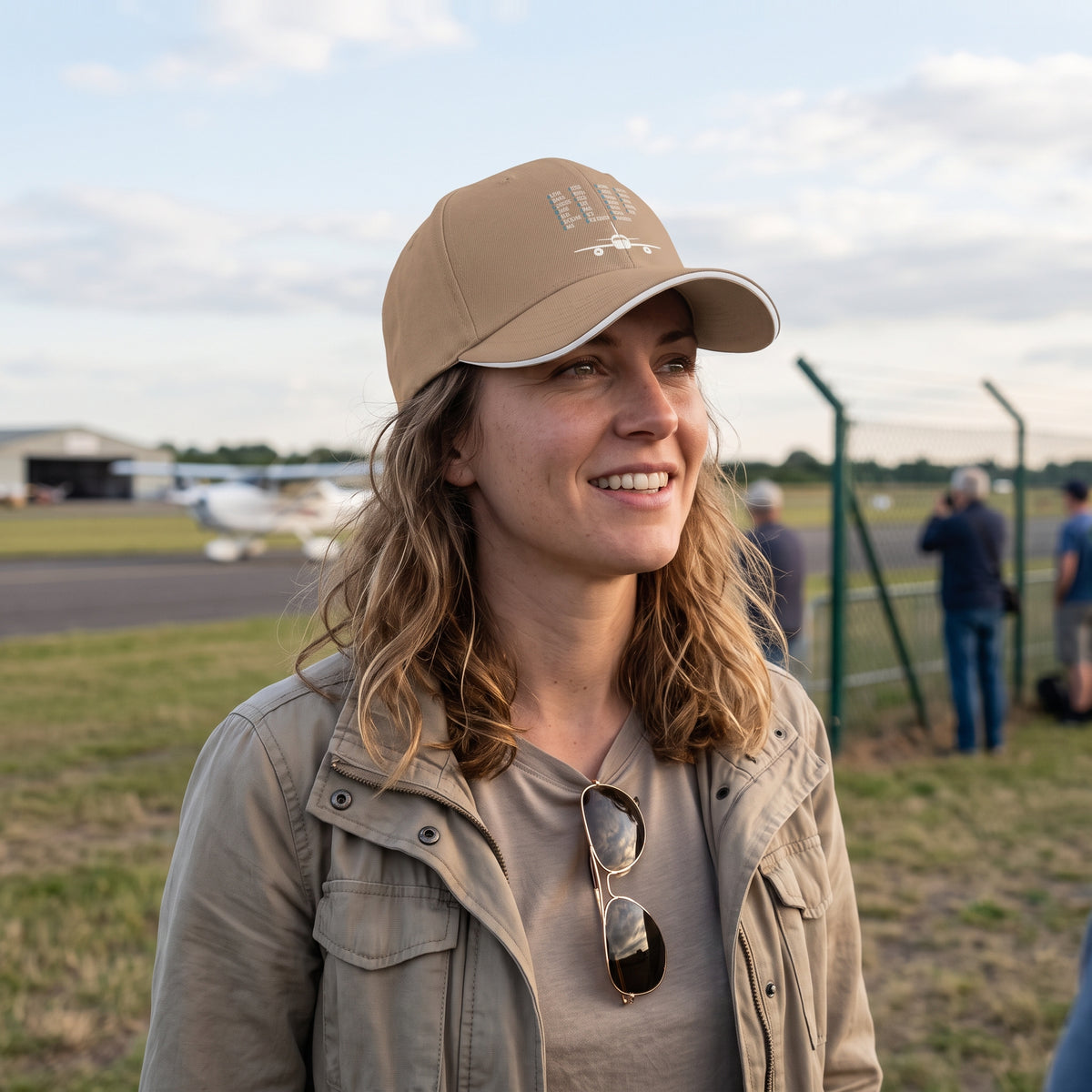 Casquette Aviation Alphabet Phonétique femme