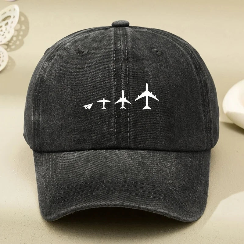 Casquette Avion Premiers Envols noire