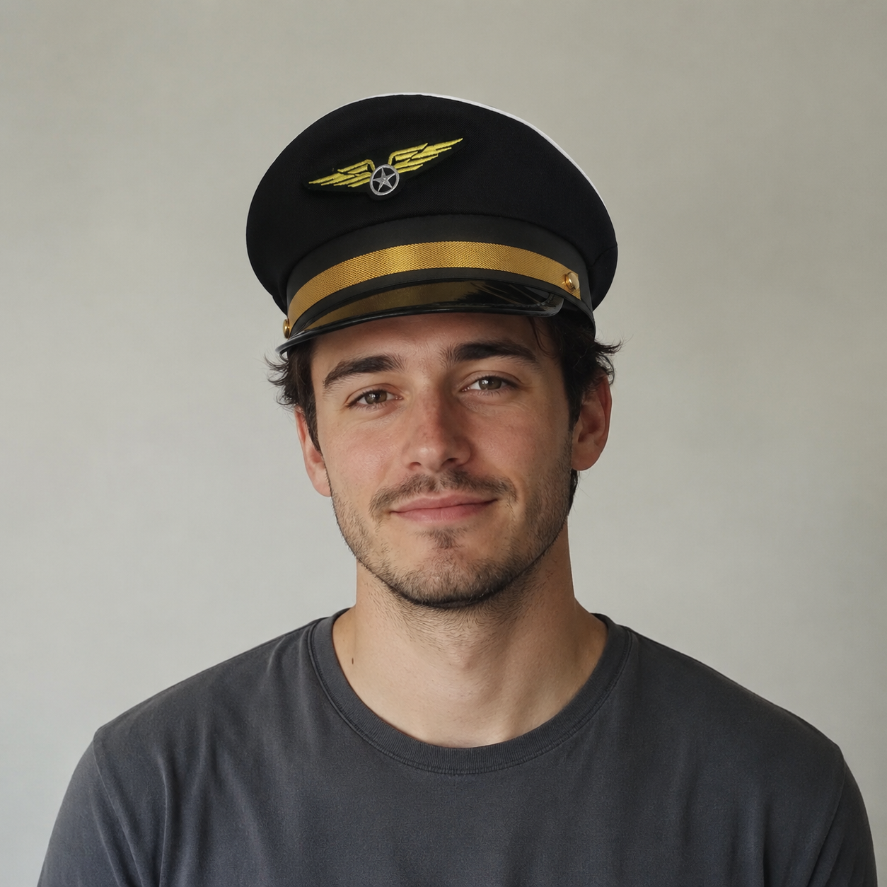 Casquette aviation élégante pour passionnés d'avions