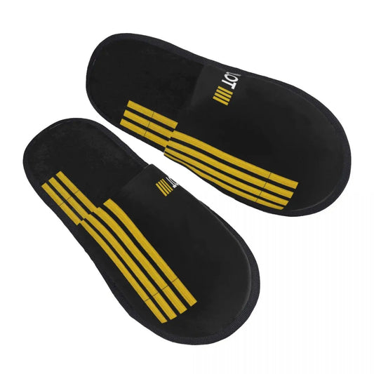 Chaussons pilote avion de ligne