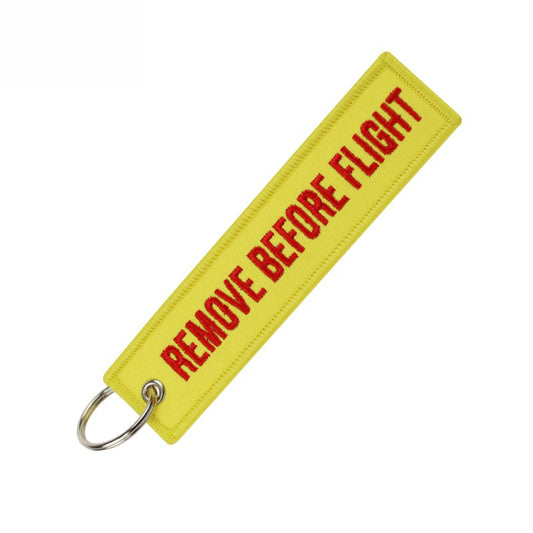 Flamme Remove Before Flight Jaune