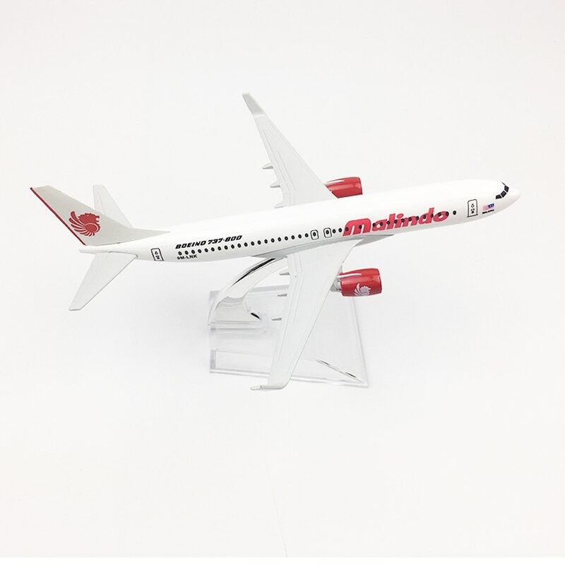 Aéo - Maquette Boeing B737 Malindo 1/400