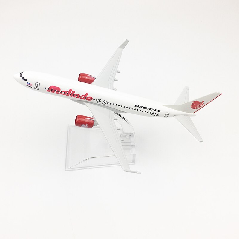 Aéo - Maquette Boeing B737 Malindo 1/400