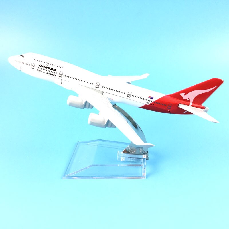 Aéo - Maquette Boeing B747 Qantas 1/400