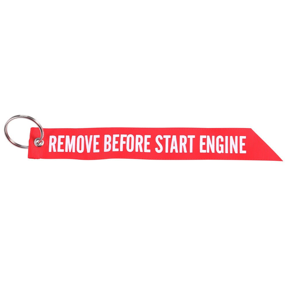 Aéo - Porte Clés Remove Before Start Engine 3 Pièces